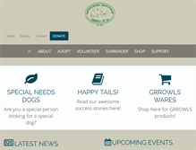 Tablet Screenshot of grrowls.org